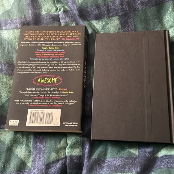 The Book of Awesome PB & Even More Awesome HC Neil Pasricha Paperback Lot of 2 - Picture 3 of 4